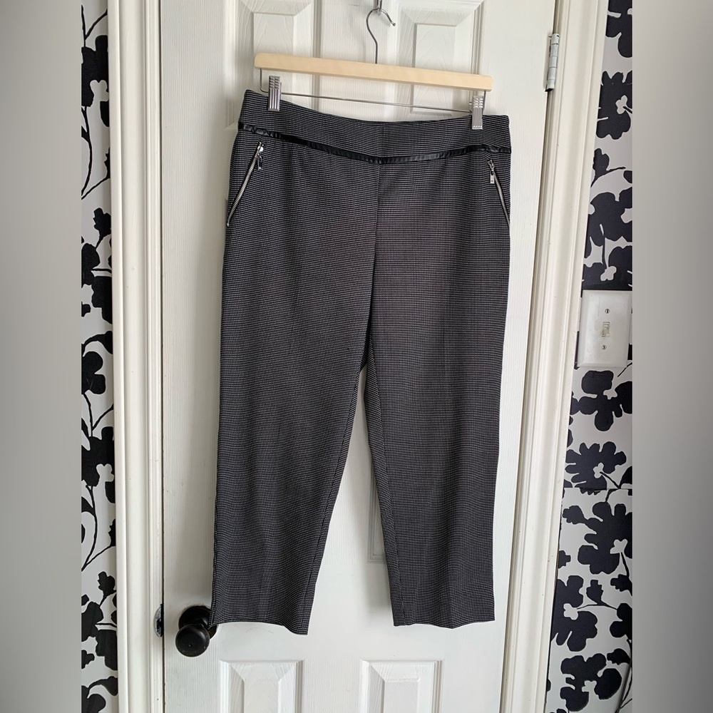 Melanie Lyne Cropped Pants quiet luxury office spring comfy classic